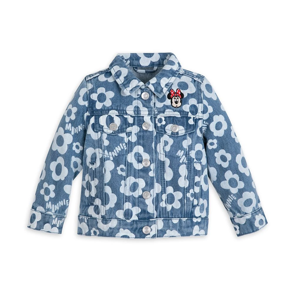 Disney Minnie Mouse Floral Denim Jacket For Baby 3 Disney Minnie Mouse Floral Denim Jacket For Baby