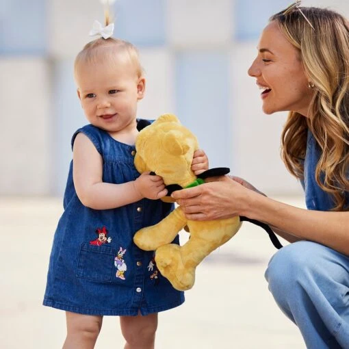 Disney Mickey Mouse And Friends Denim Dress For Baby - Image 2