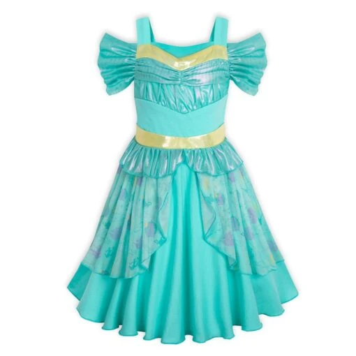 Jasmine Disney Story Play Dress For Kids – Aladdin - Image 2