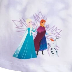 Disney Frozen Tie-Dye Dress For Girls -Disney 5002057390255 4