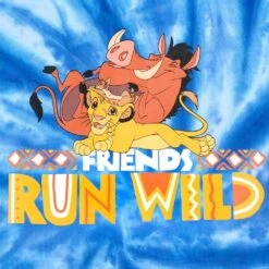 Disney The Lion King Tie-Dye Zip Hoodie For Boys -Disney 5003057340356 3