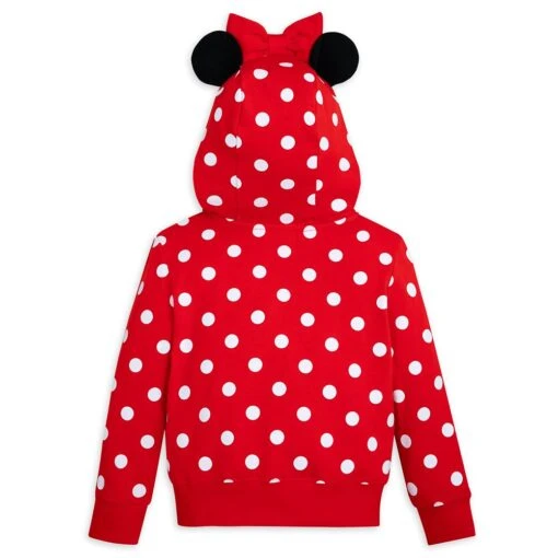Disney Minnie Mouse Zip Hoodie For Kids - Image 3