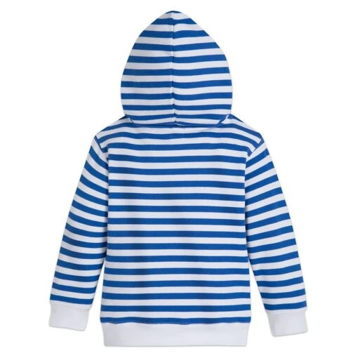 Disney Winnie The Pooh Striped Pullover Hoodie For Kids - Image 3