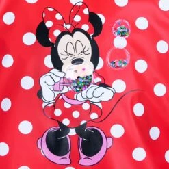 Disney Minnie Mouse Hooded Rain Jacket For Girls -Disney 5004057540228 4