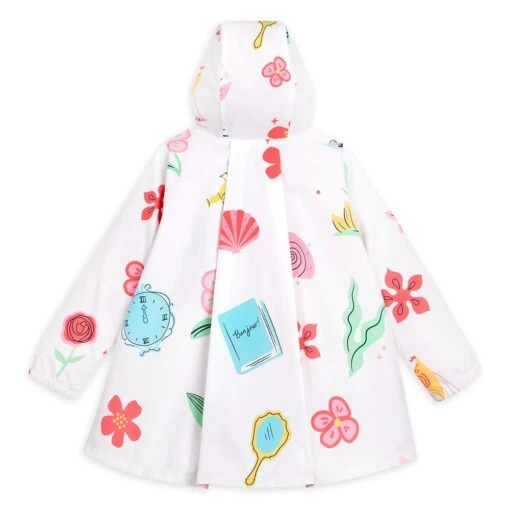 Disney Princess Hooded Rain Jacket For Girls - Image 3