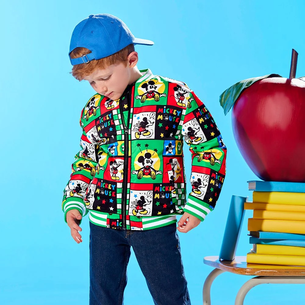 Disney Mickey Mouse Varsity Jacket For Kids 4 Disney Mickey Mouse Varsity Jacket For Kids - Image 2