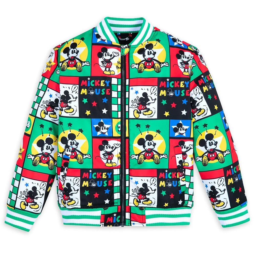 Disney Mickey Mouse Varsity Jacket For Kids 3 Disney Mickey Mouse Varsity Jacket For Kids