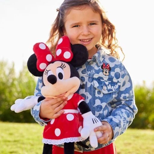 Disney Minnie Mouse Floral Denim Jacket For Girls - Image 2
