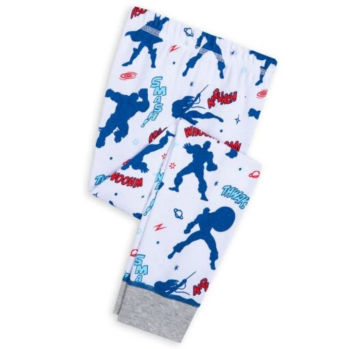 Disney Marvel Comics Super Heroes PJ PALS Set For Kids - Image 3