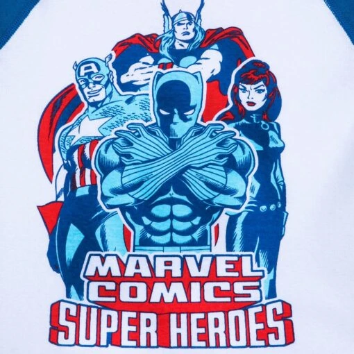 Disney Marvel Comics Super Heroes PJ PALS Set For Kids - Image 4