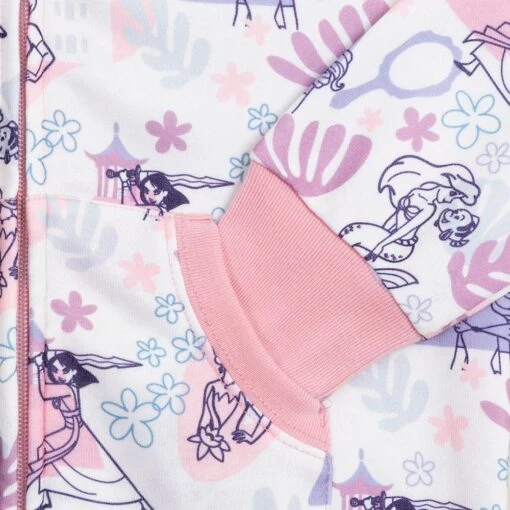 Disney Princess One-Piece Sleeper For Girls - Image 4