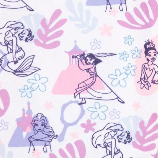 Disney Princess One-Piece Sleeper For Girls - Image 5