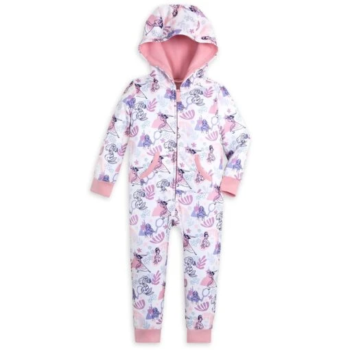 Disney Princess One-Piece Sleeper For Girls