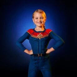 Disney Captain Marvel Costume PJ PALS For Kids -Disney 5005057393226 6
