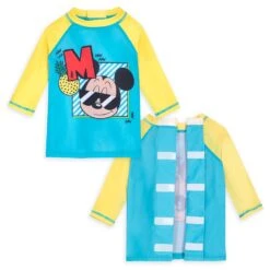 Disney Mickey Mouse Adaptive Rash Guard For Boys