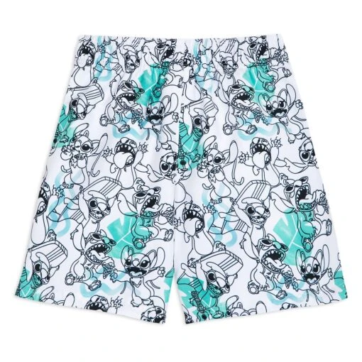 Disney Stitch Adaptive Swim Trunks For Kids - Image 4