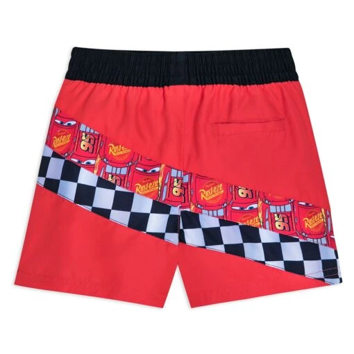 Disney Lightning McQueen Swim Trunks For Kids – Cars - Image 3