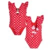 Disney Minnie Mouse Polka Dot Adaptive Swimsuit For Girls -Disney 5006059190190 1