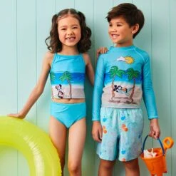 Disney Minnie Mouse Two-Piece Swimsuit For Girls -Disney 5006059190203 2