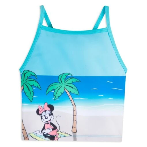 Disney Minnie Mouse Two-Piece Swimsuit For Girls - Image 4