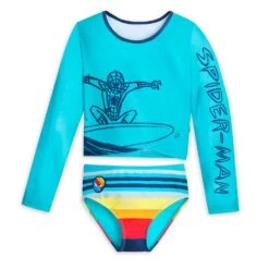 Disney Spider-Man Two-Piece Swimsuit For Girls