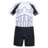 Disney Stormtrooper Adaptive Rash Guard Swimsuit For Boys – Star Wars -Disney 5006059190215