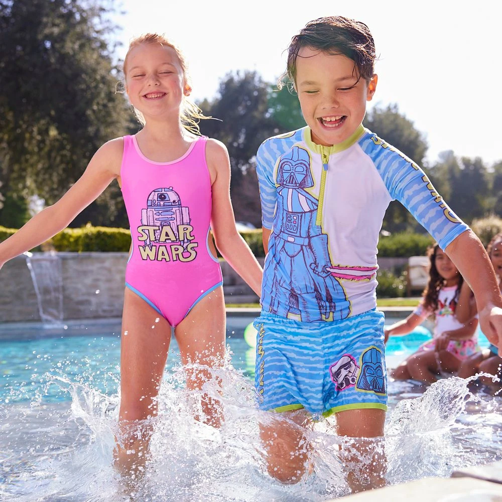 Disney R2-D2 Swimsuit For Girls – Star Wars 4 Disney R2-D2 Swimsuit For Girls – Star Wars - Image 2