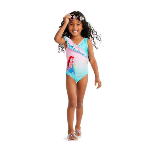 Disney Ariel Swimsuit For Girls – The Little Mermaid - Image 2