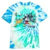 Mickey Mouse And Pluto Tie-Dye T-Shirt For Kids – Disneyland -Disney 5007048020351