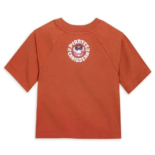 Disney Mickey And Minnie Mouse Semi-Cropped T-Shirt For Kids – Pirates Of The Caribbean - Image 2