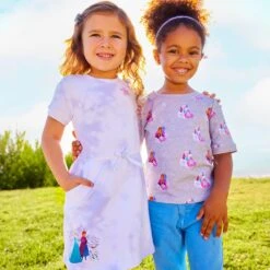 Disney Frozen Fashion T-Shirt For Girls -Disney 5007057390256 4