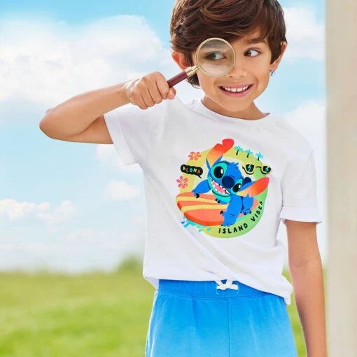 Disney Stitch Fashion T-Shirt For Kids – Lilo & Stitch - Image 2