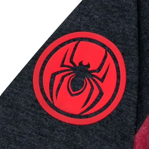 Disney Miles Morales Raglan T-Shirt For Kids – Spider-Man: Across The Spider-Verse - Image 3