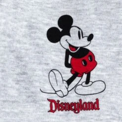 Mickey Mouse Standing Family Matching Shorts For Women – Disneyland – Gray -Disney 5100057390227 3