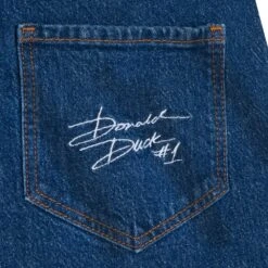 Disney Donald Duck Denim Shorts For Women – 90th Anniversary -Disney 5100057750275 4