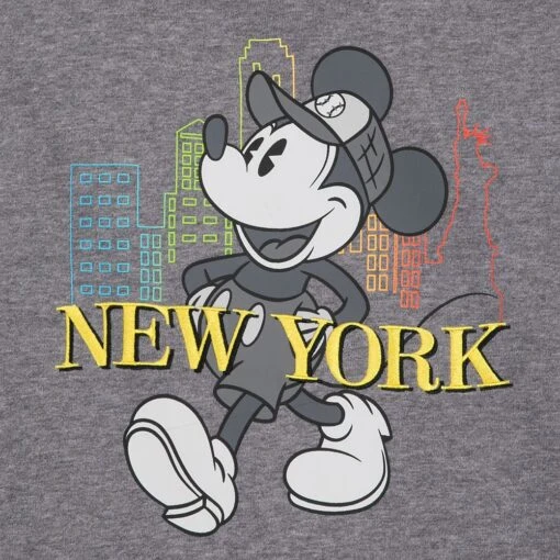 Disney Mickey Mouse New York Pullover Hoodie For Adults - Image 2