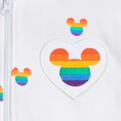 Mickey Mouse Icon Zip Hoodie For Women – Disney Pride Collection -Disney 5102059580270 3