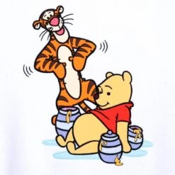 Disney Winnie The Pooh And Tigger Semi-Cropped Sweatshirt For Women -Disney 5102106030098 2