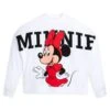 Disney Minnie Mouse Back To Front Pullover Sweatshirt For Women -Disney 5102106030189