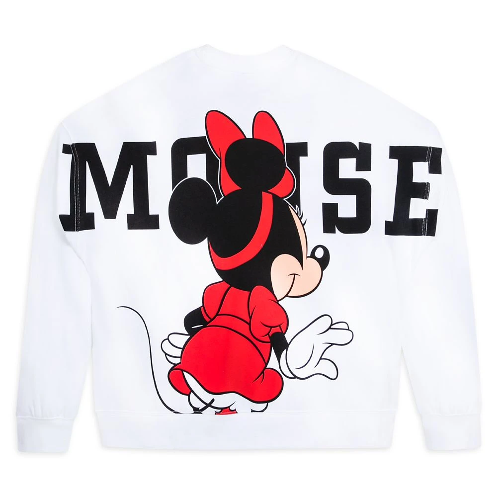 Disney Minnie Mouse Back To Front Pullover Sweatshirt For Women 5 Disney Minnie Mouse Back To Front Pullover Sweatshirt For Women - Image 3