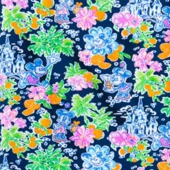 Mickey And Minnie Mouse Zip Jacket For Women By Lilly Pulitzer – Disney Parks -Disney 5102107140125 4