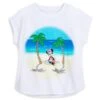 Disney Minnie Mouse Summer Beach T-Shirt For Women -Disney 5106057340182