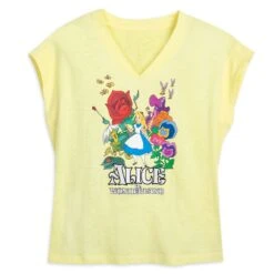 Disney Alice In Wonderland Fashion T-Shirt For Women