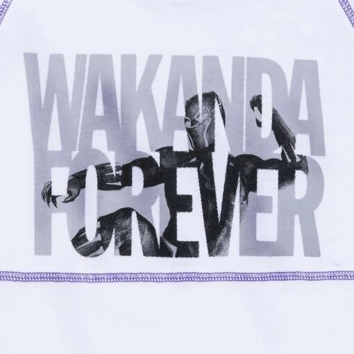 Disney Black Panther Short Sleeve Pullover Hoodie For Women - Image 3