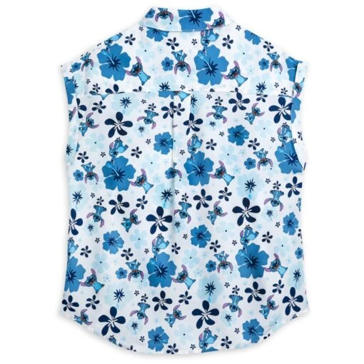 Disney Stitch Woven Shirt For Women – Lilo & Stitch (2002) - Image 3