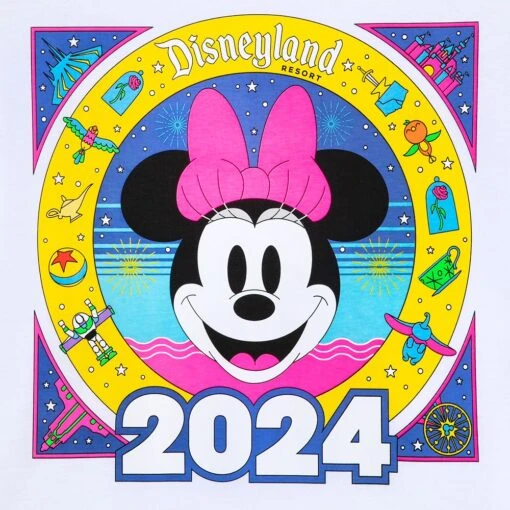 Minnie Mouse T-Shirt For Women – Disneyland 2024 - Image 3