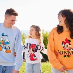Disney Minnie Mouse Pullover Sweatshirt For Adults 9 Disney Minnie Mouse Pullover Sweatshirt For Adults -Disney 5201057340193 3