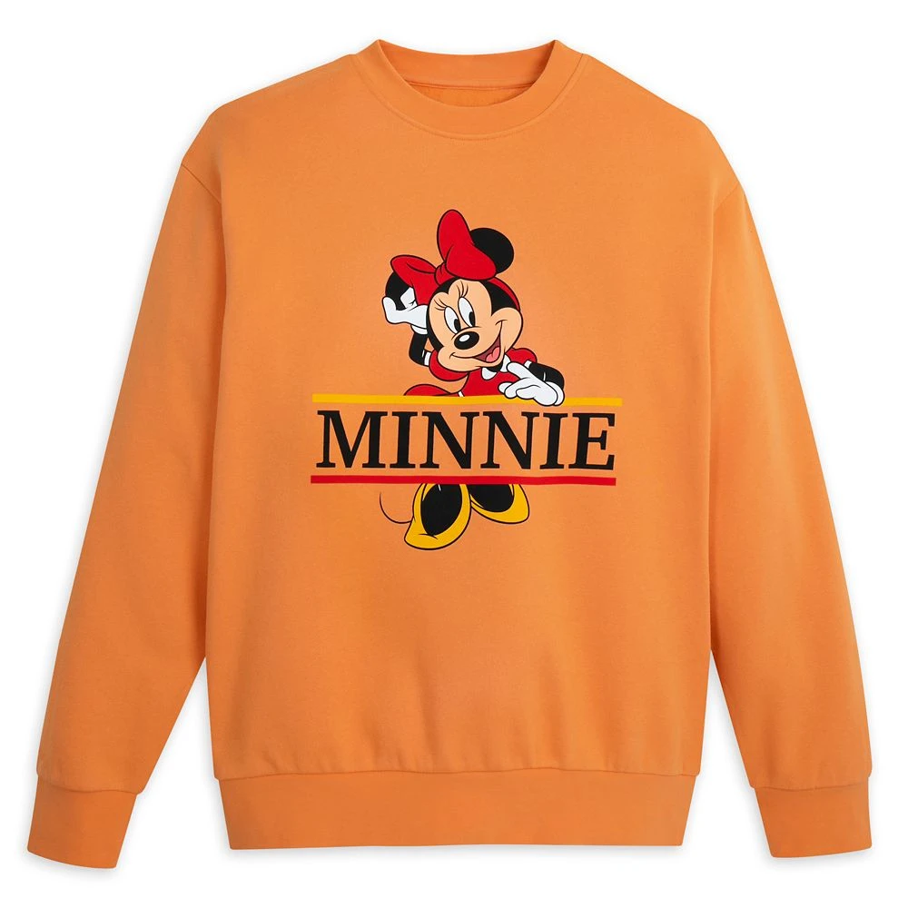 Disney Minnie Mouse Pullover Sweatshirt For Adults 3 Disney Minnie Mouse Pullover Sweatshirt For Adults