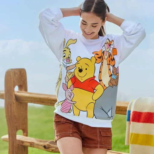 Disney Winnie The Pooh And Pals Pullover Sweatshirt For Adults - Image 2
