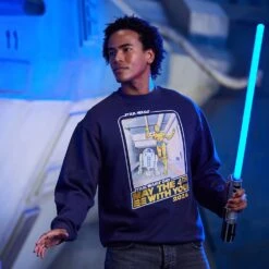 Disney Star Wars: May The 4th Be With You 2024 Pullover Sweatshirt For Adults -Disney 5201059750256 1